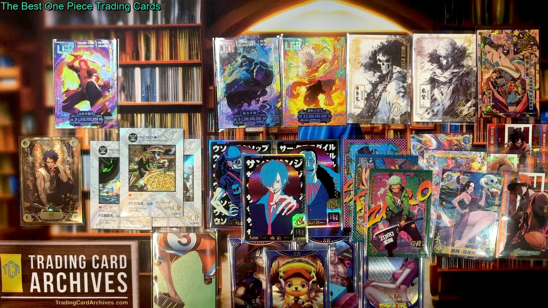 A screenshot from a video where I opened an entire box of One Piece Endless Treasure. It shows how good the distribution is with these boxes.