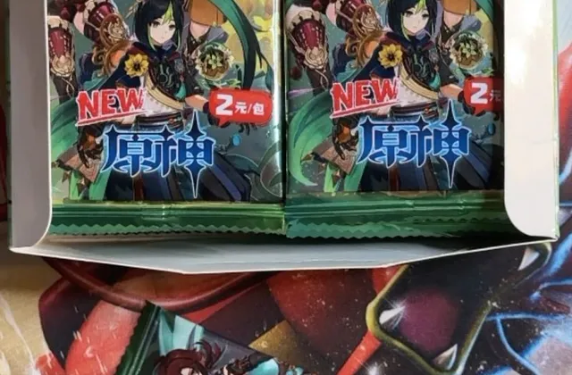 Collectible Chaos: A Look at the Genshin Impact Trading Cards