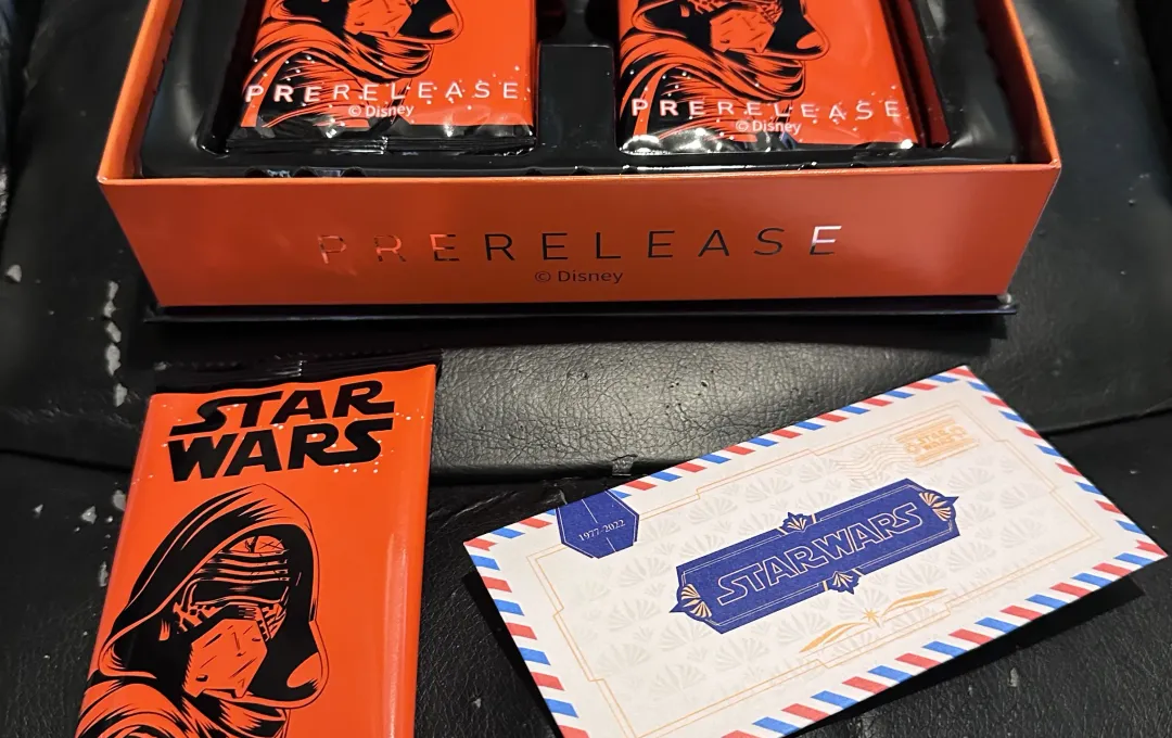 Star Wars Pre Release Cards: A Triumph from Step Inn Games