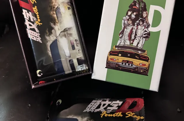 Initial D Trading Cards in a Stylish Anime Package
