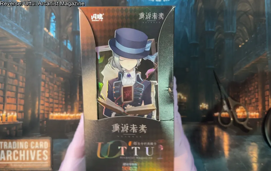 Holding the Shining Soul Reverse: 1999 UTTU Arcanist Magazine trading card box