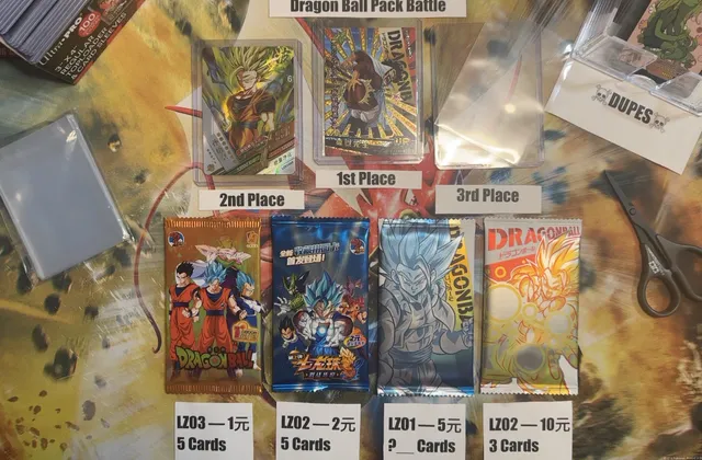 Dragon Ball Pack Battle: Which Pack has the Coolest Cards?