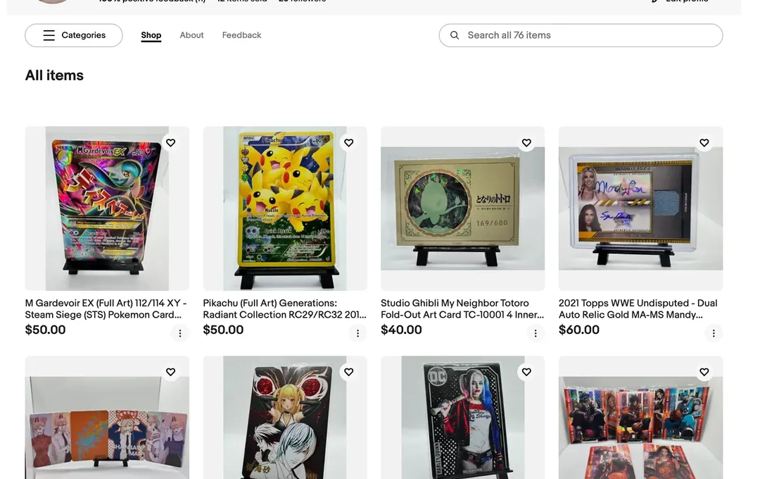 Selling Trading Cards on eBay: Tips & Tricks for Success