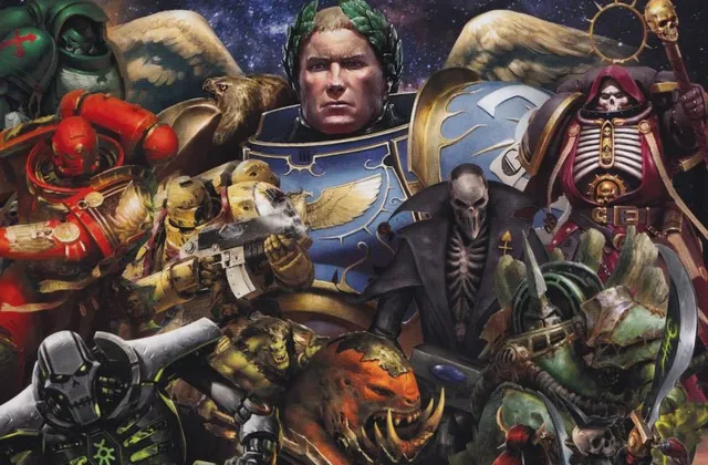 The Grim, Dark Galaxy of Warhammer 40k Trading Cards