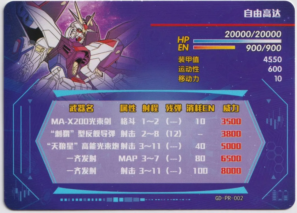 Freedom Gundam: GD-PR-002 view 2