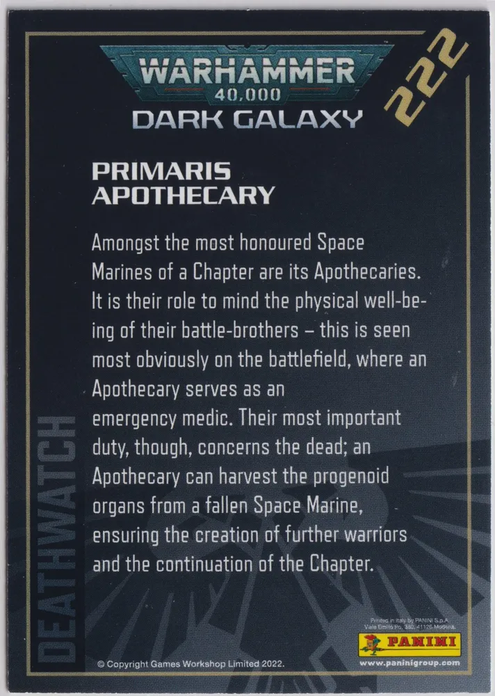 Apothecary: OW-222 view 2