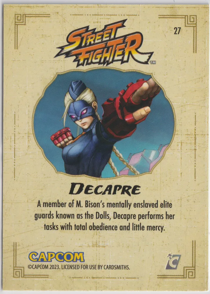 Street Fighter: SF-27 view 2