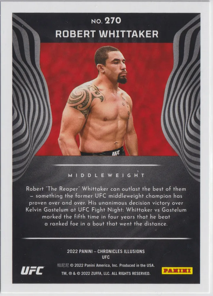 Robert Whittaker: UFC-270 view 2