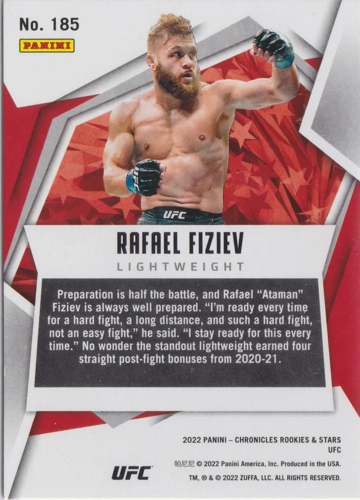 Rafael Fiziev: UFC-185 view 2