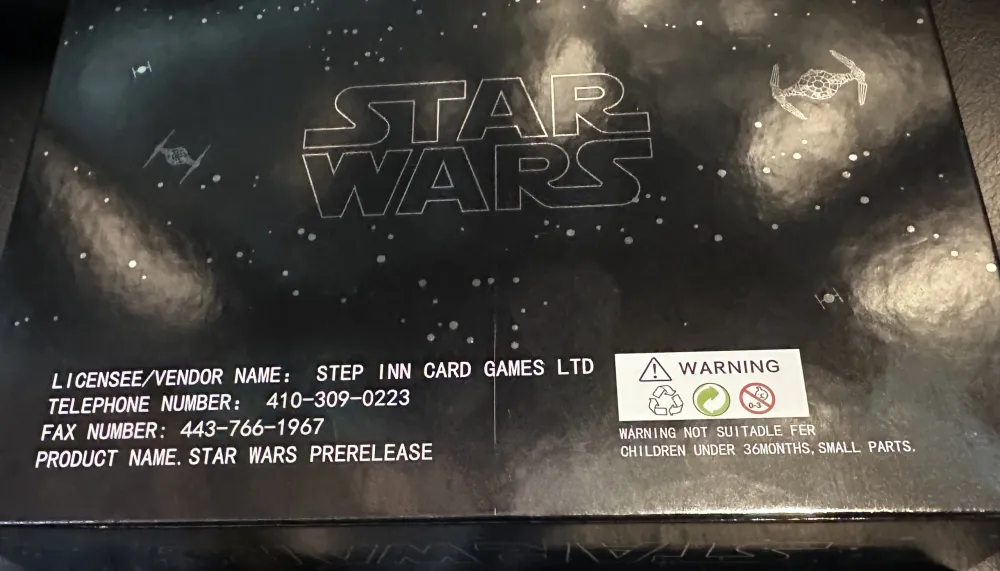 Star Wars 2023: Pre-Release Box view 3