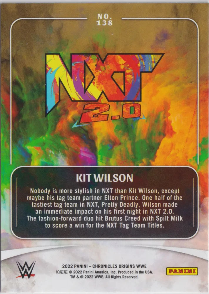 Kit Wilson: WWE-138 view 2