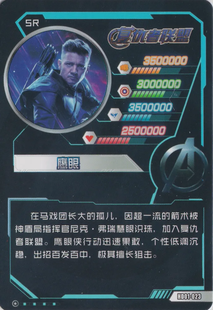 Hawkeye: HD01-023 view 2