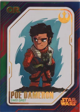Star Wars 2023 Pre-Release, Poe Dameron: SW01-QR07