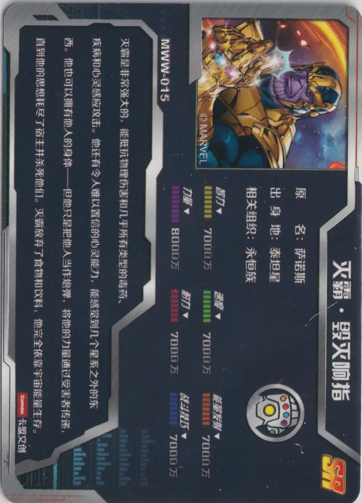 Camon Avengers, Thanos: MWW-015 view 2