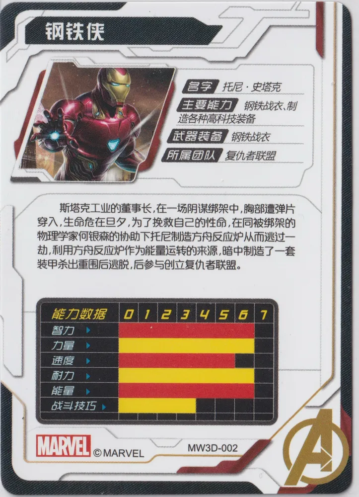 Kayou Hero Battle, 3D Promo, Iron Man: MW3D-002 view 2