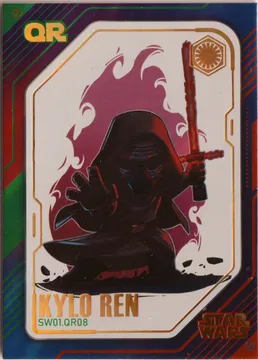 Star Wars 2023 Pre-Release, Kylo Ren: SW01.QR08