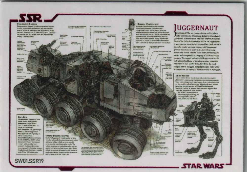 Star Wars 2023 Pre-Release, Juggernaught: SW01.SSR19