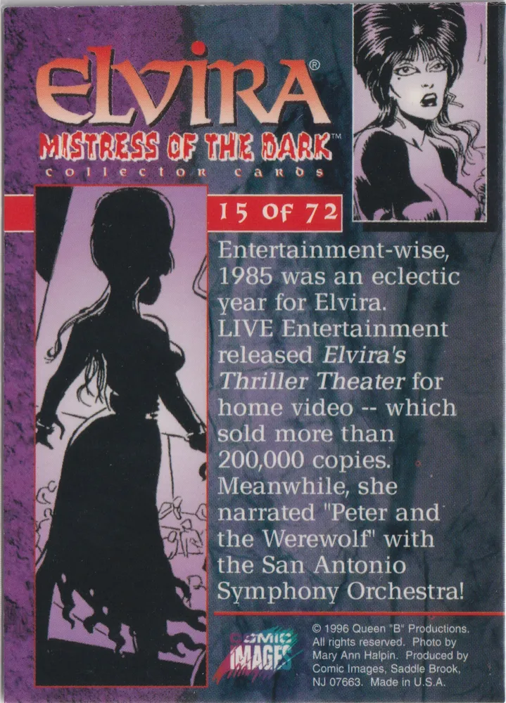 Elvira 15 of 72, Mistress of the Dark, Comic Images view 2