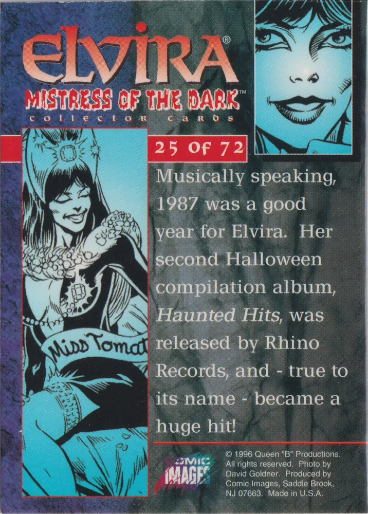 Elvira 25 of 72, Mistress of the Dark, Comic Images view 2