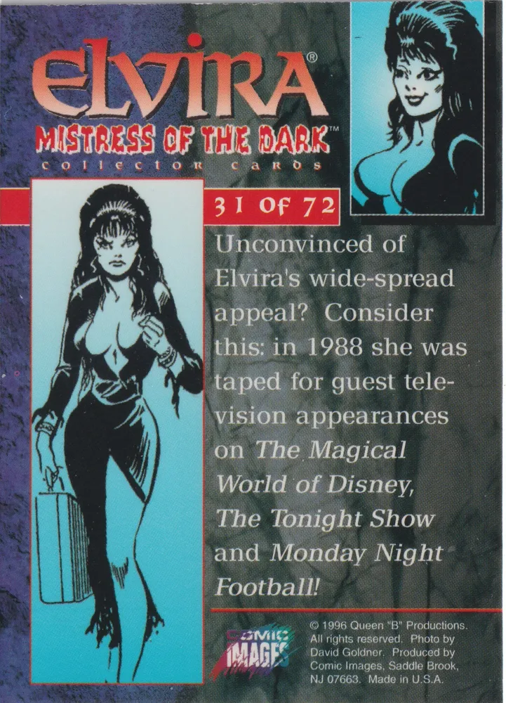 Elvira 31 of 72, Mistress of the Dark, Comic Images view 2