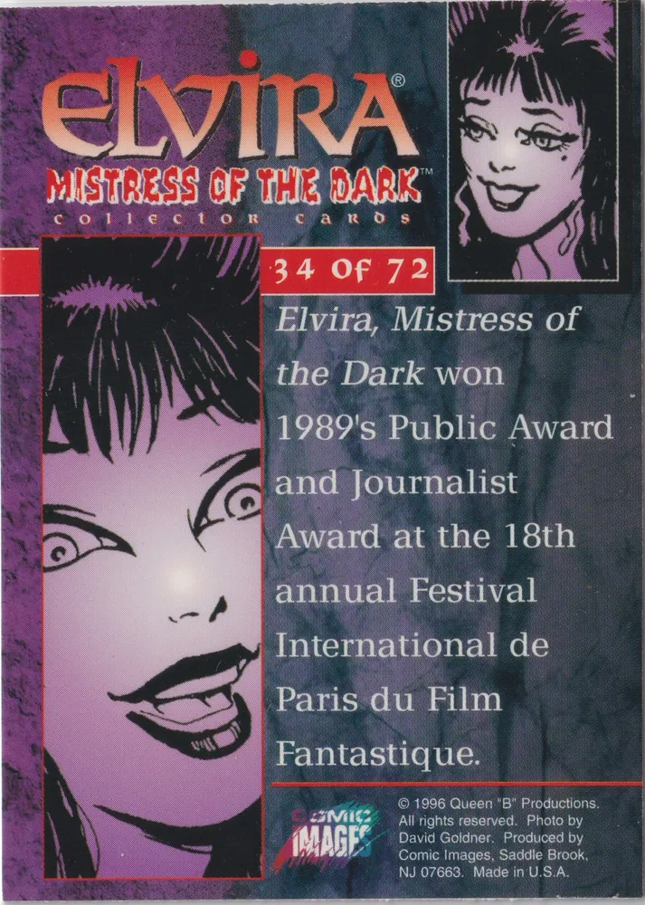 Elvira 34 of 72, Mistress of the Dark, Comic Images view 2