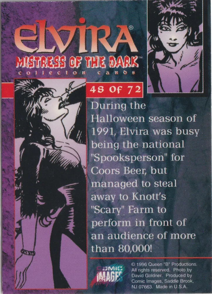 Elvira 48 of 72, Mistress of the Dark, Comic Images view 2