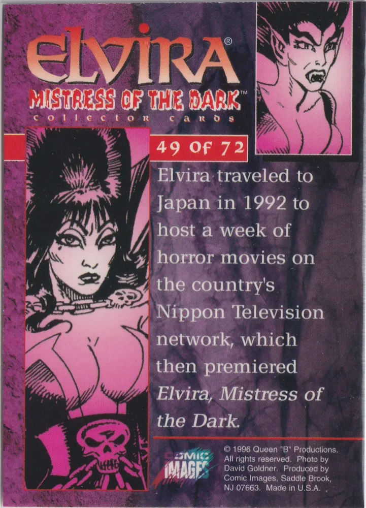 Elvira 49 of 72, Mistress of the Dark, Comic Images view 2