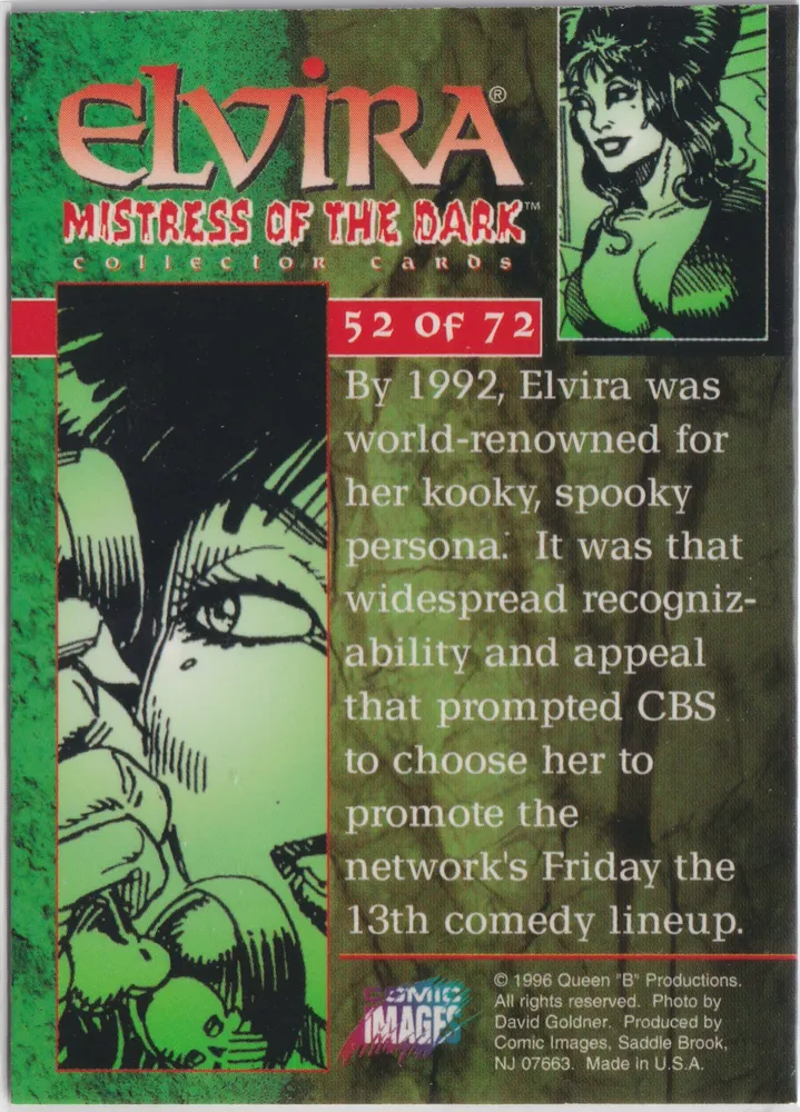 Elvira 52 of 72, Mistress of the Dark, Comic Images view 2