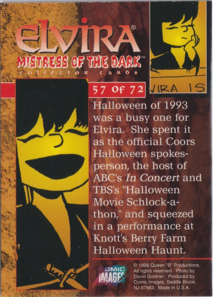 Elvira 57 of 72, Mistress of the Dark, Comic Images view 2