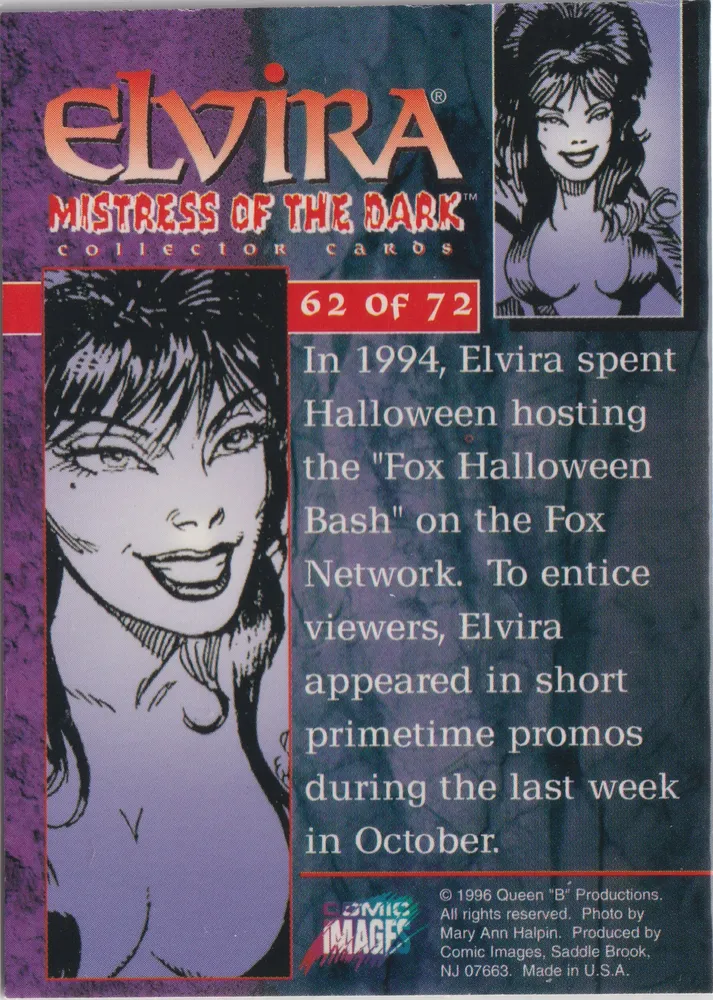 Elvira 62 of 72, Mistress of the Dark, Comic Images view 2