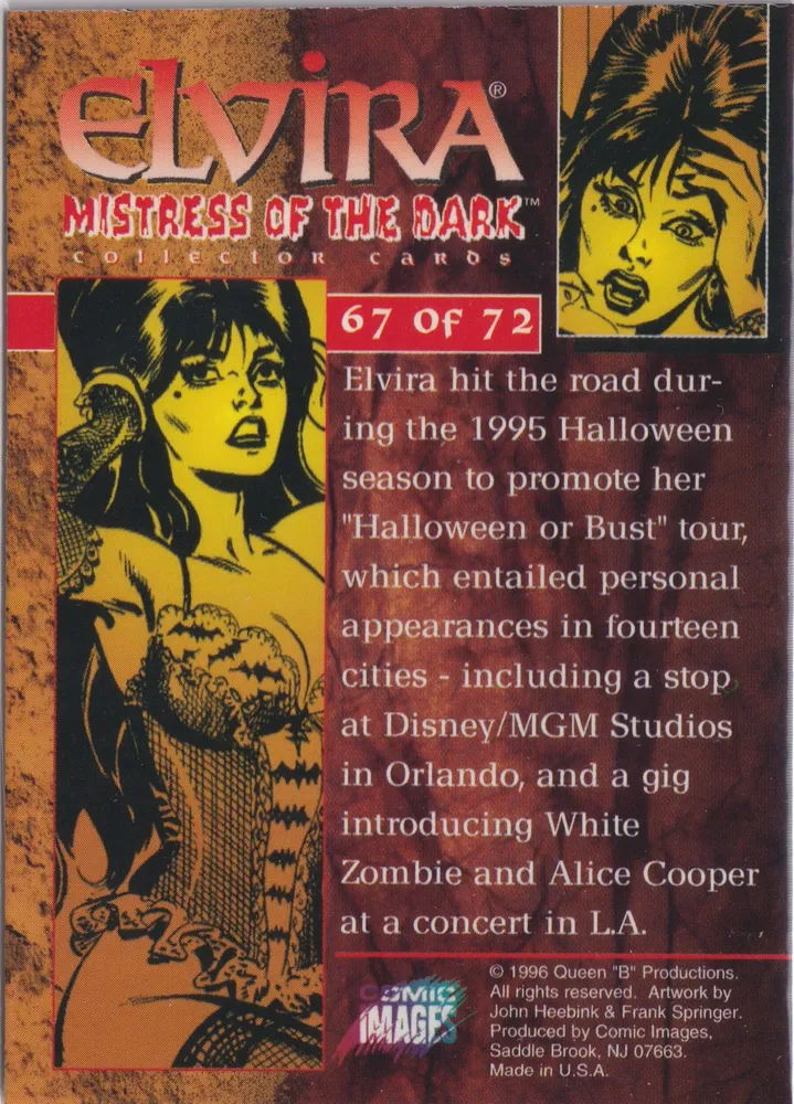 Elvira 67 of 72, Mistress of the Dark, Comic Images view 2