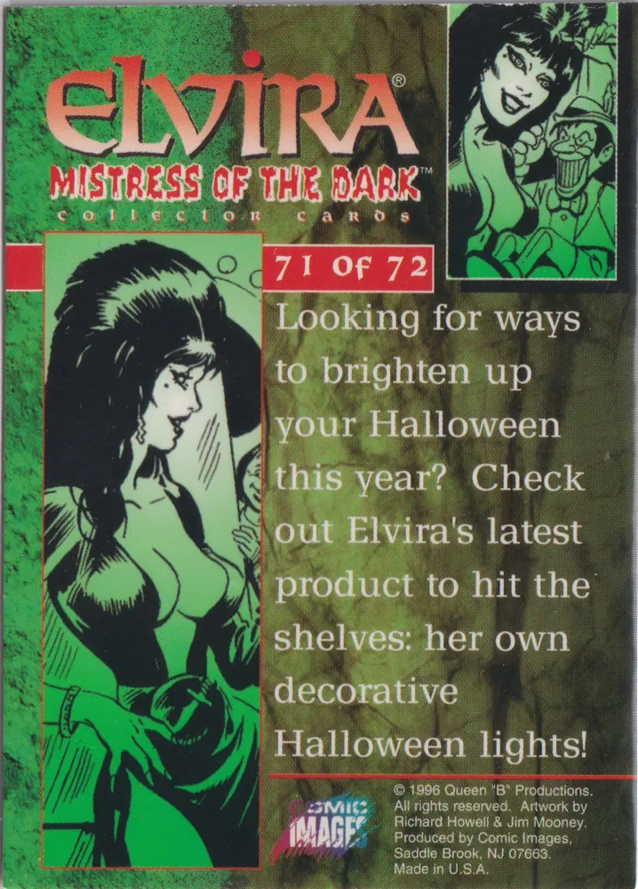 Elvira 71 of 72, Mistress of the Dark, Comic Images view 2