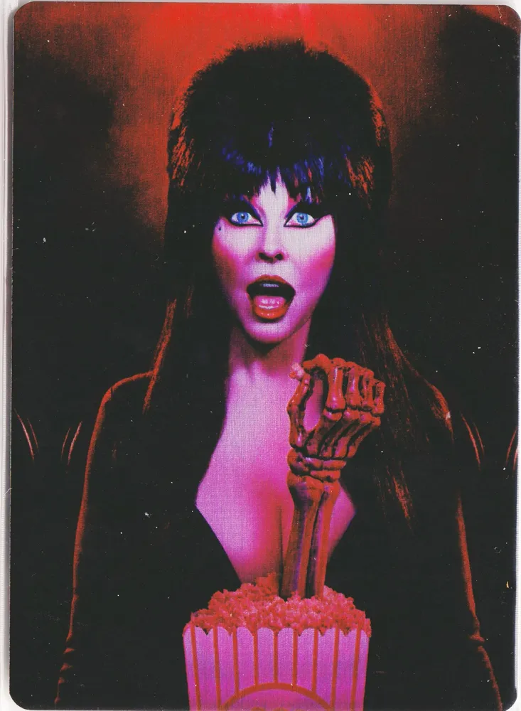 Elvira Metal Crypt Card 1 of 2