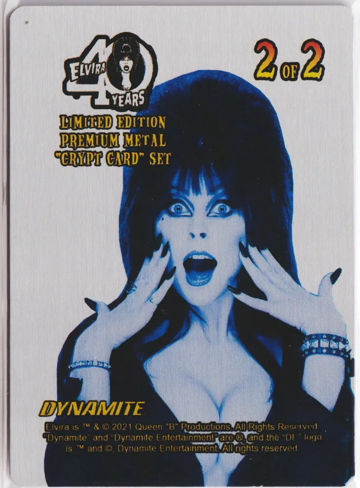 Elvira Metal Crypt Card 2 of 2 view 2