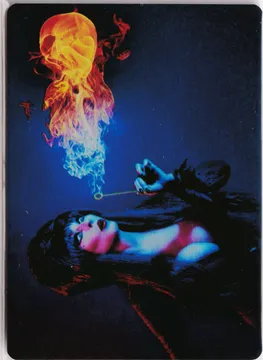 Elvira Metal Crypt Card 2 of 2