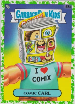 GPK Bookworms, Comic Carl: 63a