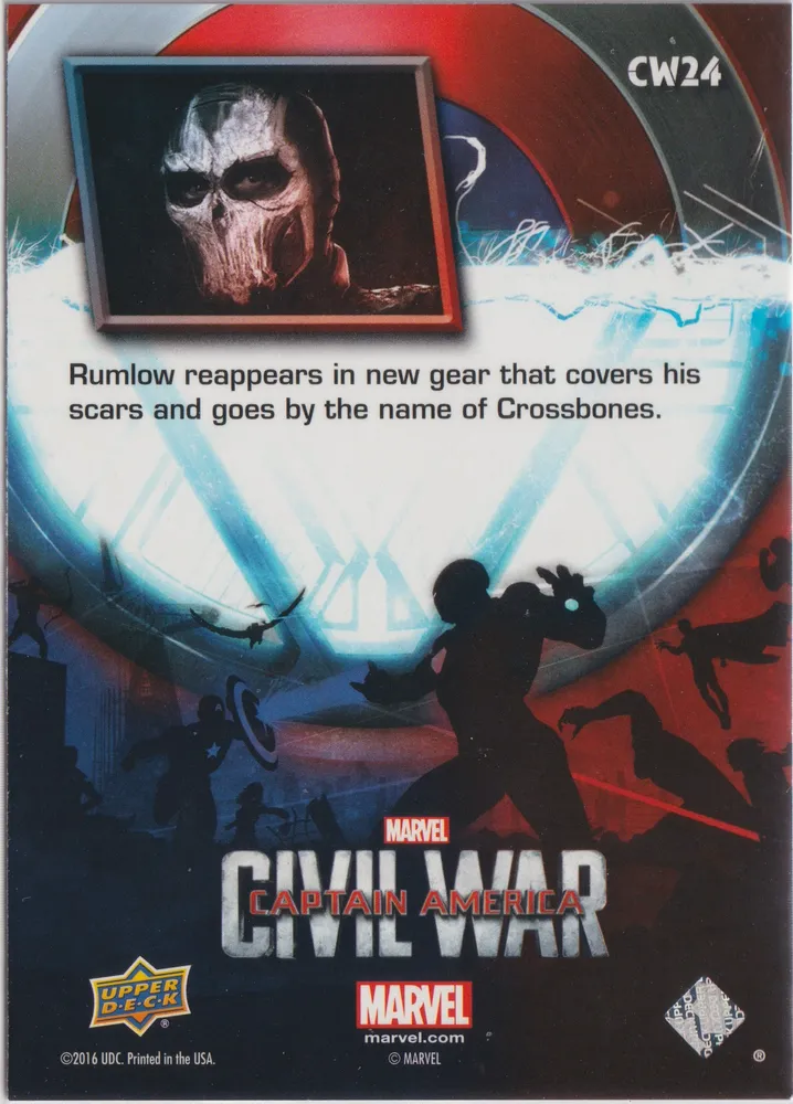 Marvel Civil War, Crossbones: CW24 view 2