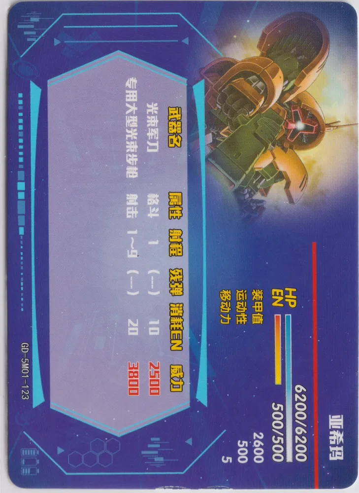 NRX-044 Asshimar: GD-5M01-123 view 2