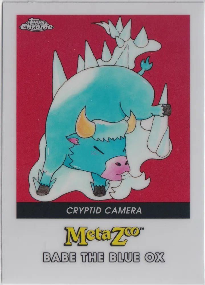 Metazoo Chrome, Babe the Blue Ox: 3-F