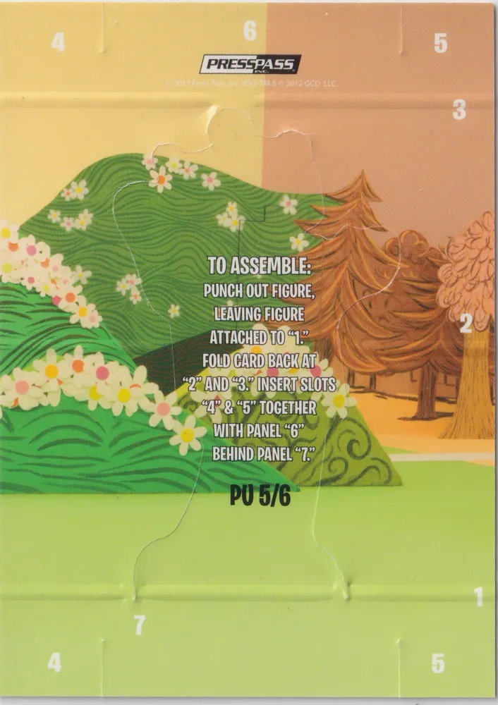 Yo Gabba Gabba, Plex Pop Up, Card po5 view 2