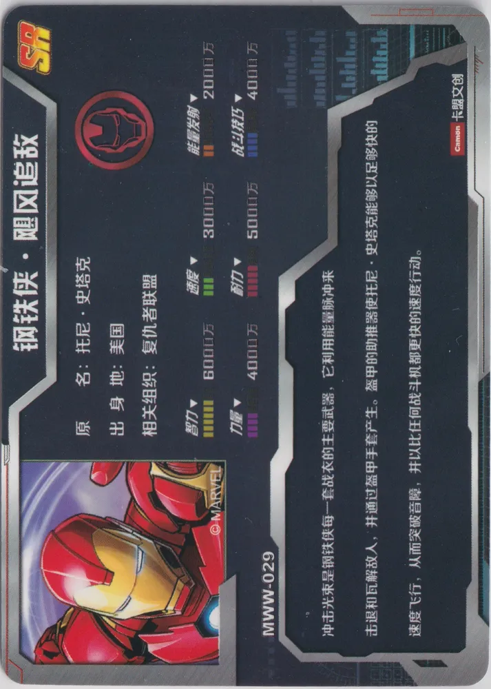 Camon Avengers, Iron Man: MWW-029 view 2