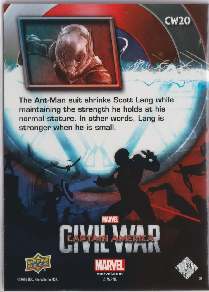 Marvel Civil War, Ant Man: CW20 view 2