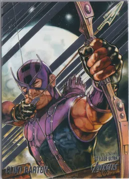 Fleer Ultra Avengers: Hawkeye, card 14