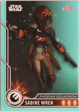 Star Wars Chrome 2023: Sabine Wren /199: SWC23-58T