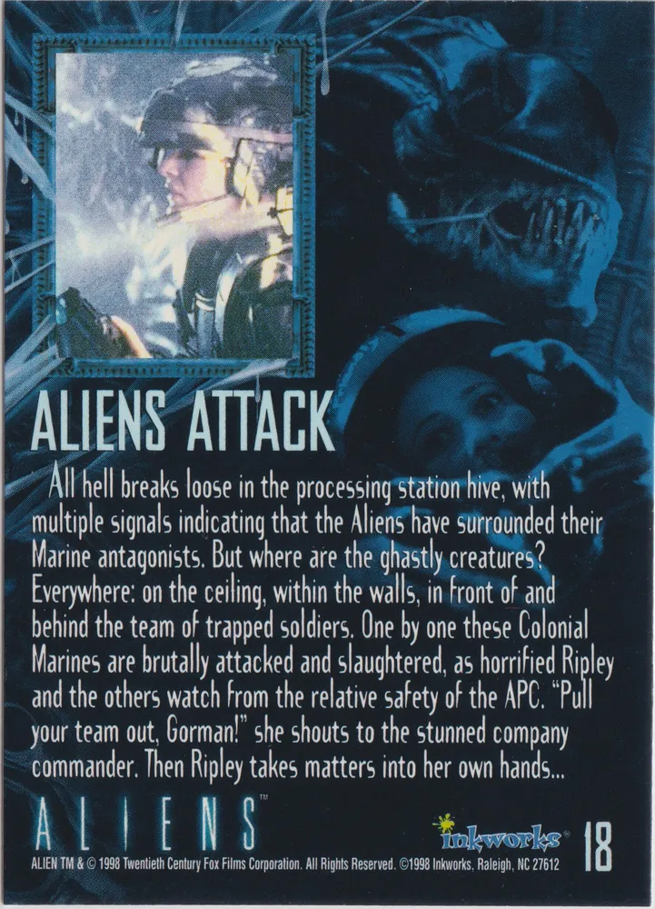 Alien Legacy: Aliens Attack - Card 18 view 2