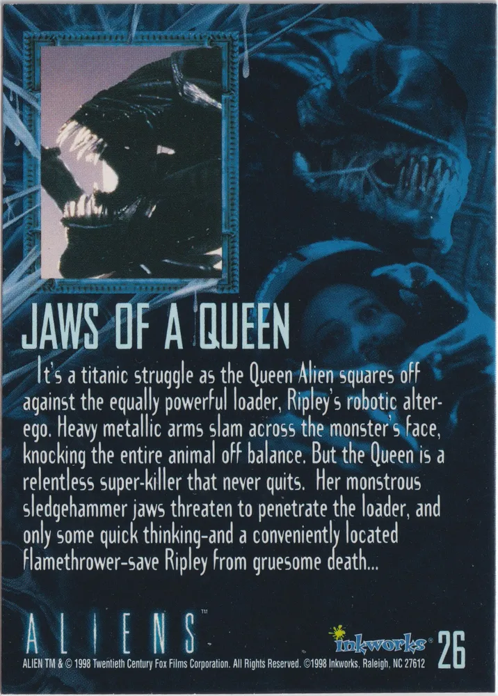 Alien Legacy: Jaws of a Queen - Card 26 view 2