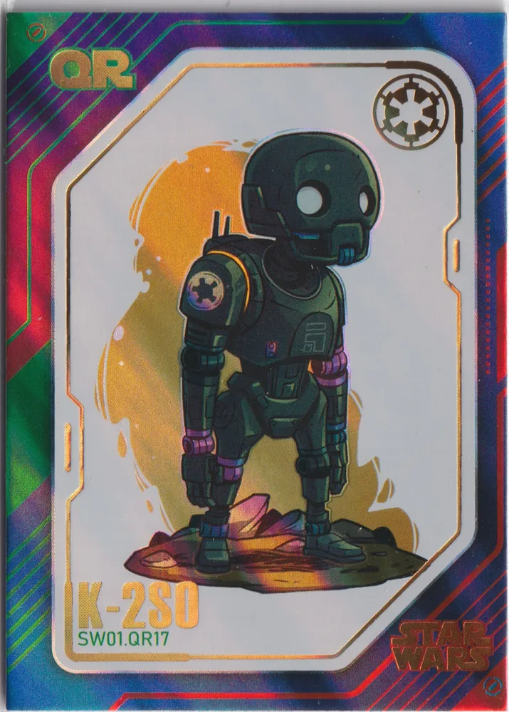 Star Wars 2023 Pre-Release, SW01.QR17 K-2SO