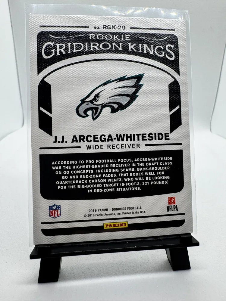 Sports Cards, J.J. Arcega-Whiteside: RGK-20 view 2