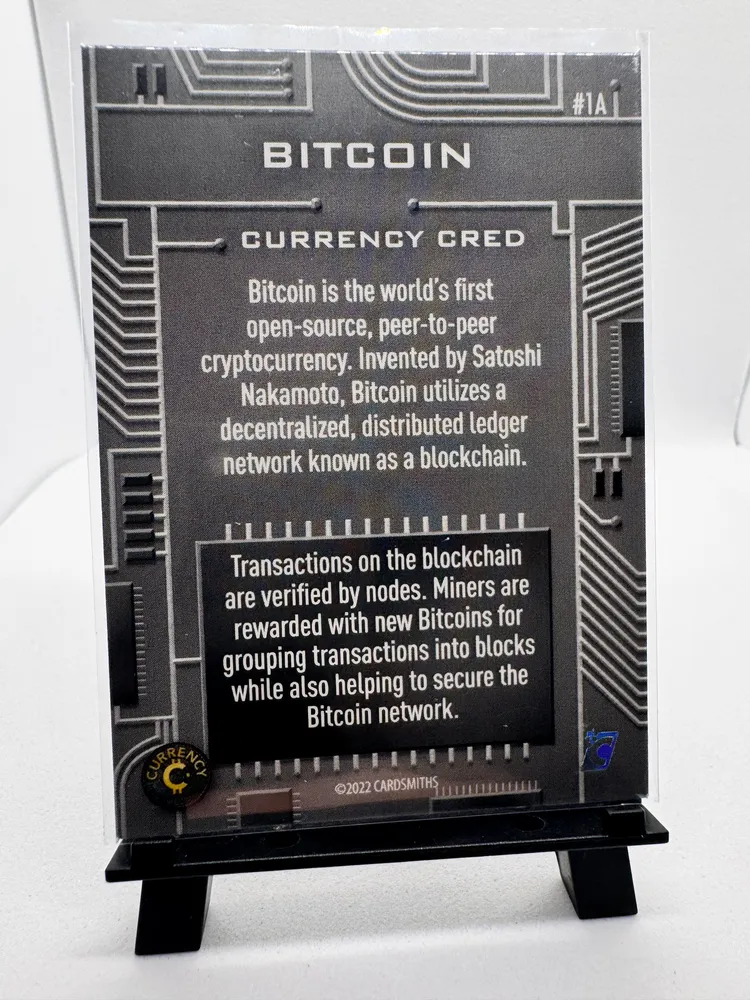 Cryptocurrency, Bitcoin: 1A view 2