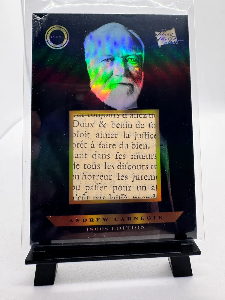 Pieces of the Past, Andrew Carnegie: 160